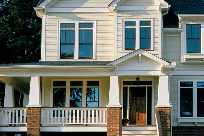 House Blueprint - Exterior - Front Elevation 6 for Craftsman House Plan #927-935 - 4 bed, 3.5 bath