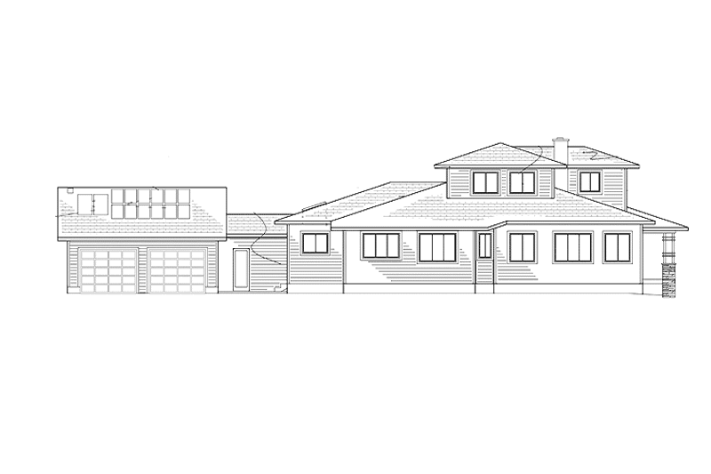 Architectural House Design - Exterior - Other Elevation for Craftsman House Plan #939-9 - 3 bed, 2.5 bath