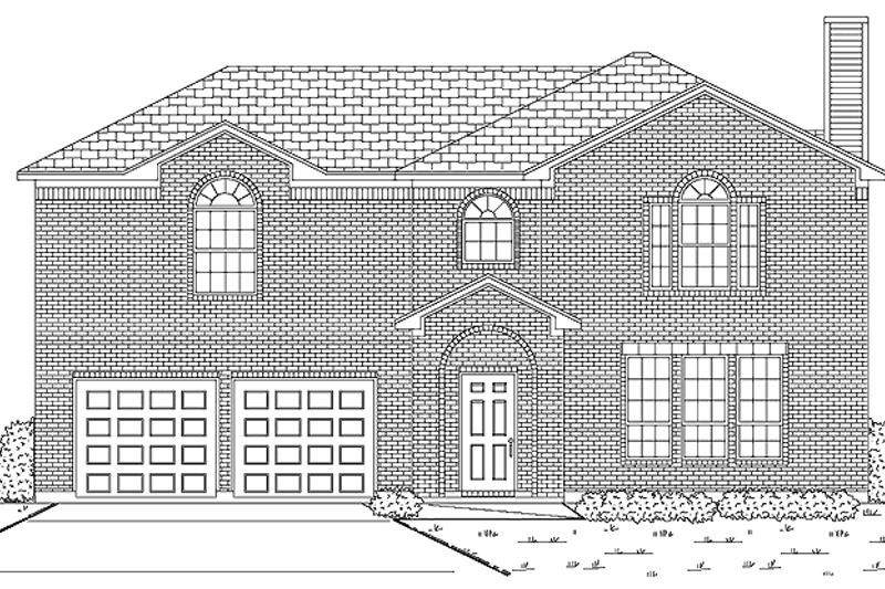 House Plan Design - Traditional Exterior - Front Elevation Plan #84-752