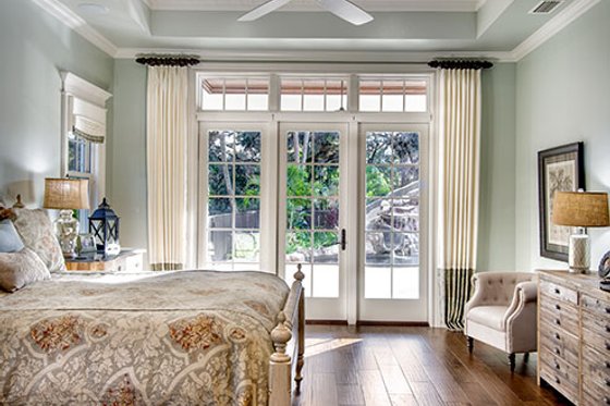 Interior - Master Bedroom for Southern House Plan #930-534 - 4 bed, 5.5 bath