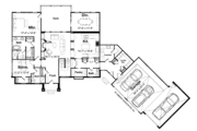 European Style House Plan - 2 Beds 2.5 Baths 2361 Sq/Ft Plan #928-100 