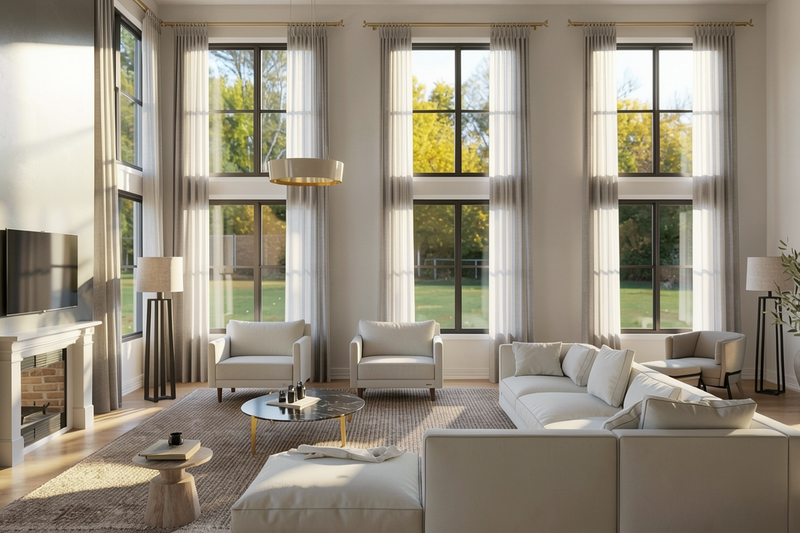 Architectural House Design - Interior - Family Room 2 for Barndominium House Plan #1064-507 - 4 bed, 7 bath