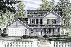 Traditional Exterior - Front Elevation Plan #316-117