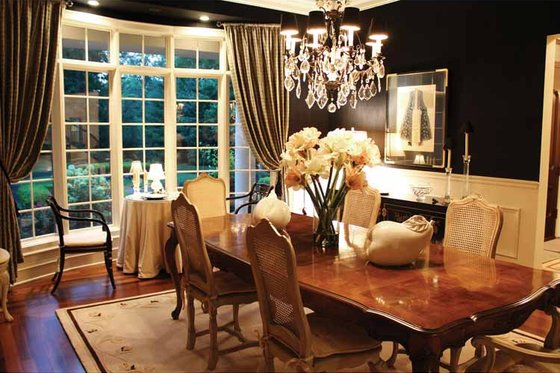 Interior - Dining Room for European House Plan #928-65 - 4 bed, 5.5 bath