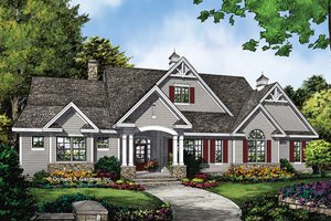 Dream House Plan - Ranch Exterior - Front Elevation Plan #929-1016