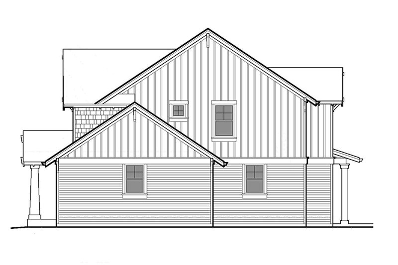 House Plan Design - Exterior - Other Elevation for Craftsman House Plan #48-906 - 3 bed, 2.5 bath