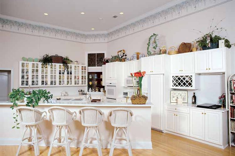 Home Plan - Interior - Kitchen for Mediterranean House Plan #54-187 - 3 bed, 4 bath