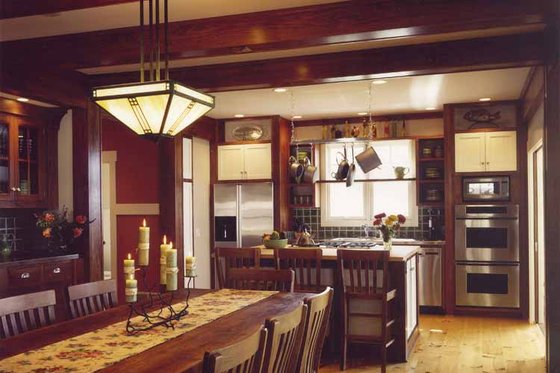 Interior - Kitchen for Bungalow House Plan #928-22 - 5 bed, 3.5 bath