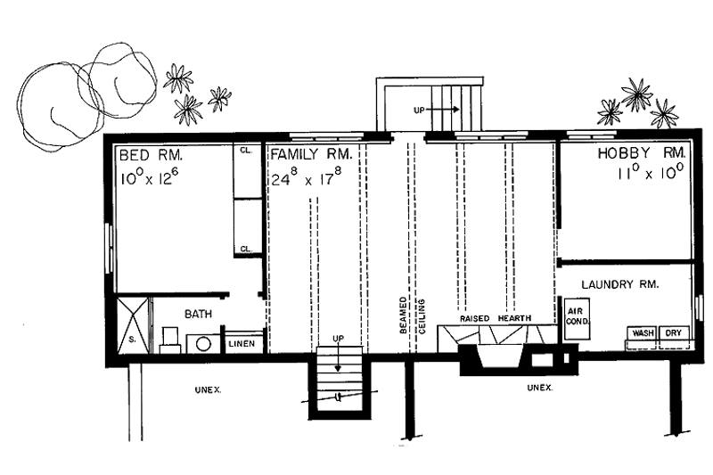 Home Plan - Floor Plan - Upper Floor for European House Plan #72-618 - 4 bed, 3.5 bath
