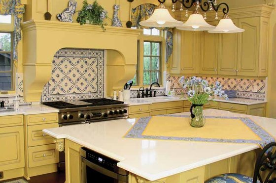 Interior - Kitchen 1 for Country House Plan #928-166 - 3 bed, 4 bath