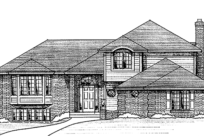 Home Plan - Contemporary Exterior - Front Elevation Plan #51-814