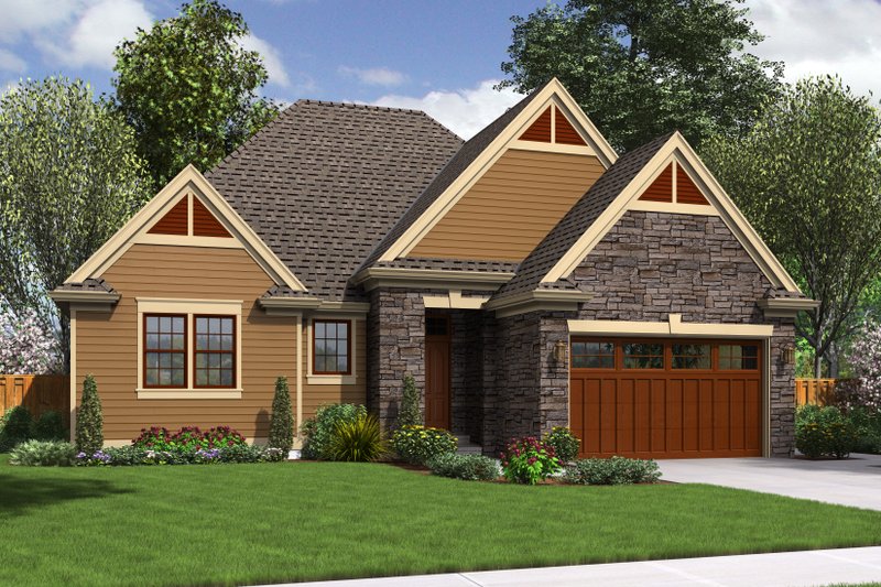 Home Plan - Traditional Exterior - Front Elevation Plan #48-596