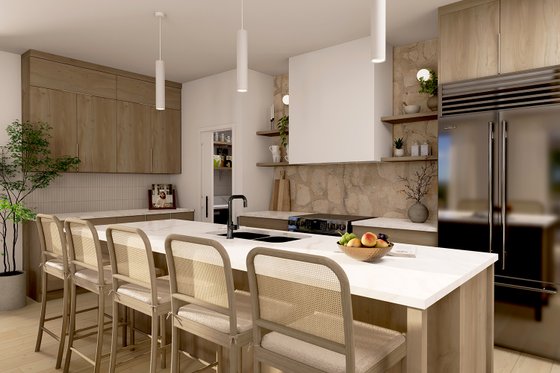 Interior - Kitchen for Farmhouse House Plan #23-2907 - 3 bed, 1 bath