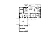 Craftsman Style House Plan - 2 Beds 2 Baths 1829 Sq/Ft Plan #117-937 