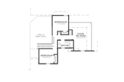European Style House Plan - 4 Beds 3 Baths 2056 Sq/Ft Plan #424-65 