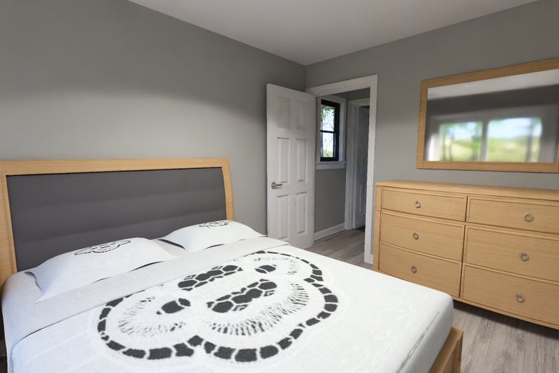 Dream House Plan - Interior - Master Bedroom 1 for Modern House Plan #513-2435 - 1 bed, 1 bath