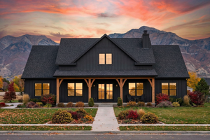 Farmhouse Exterior - Front Elevation Plan #1096-99