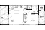 Modern Style House Plan - 1 Beds 1 Baths 600 Sq/Ft Plan #895-146 