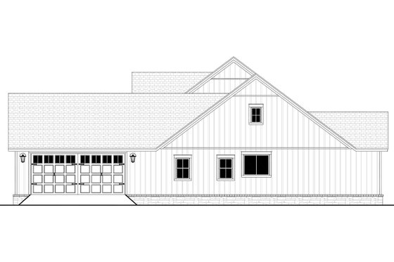 Exterior - Other Elevation 1 for Farmhouse House Plan #430-232 - 4 bed, 2.5 bath