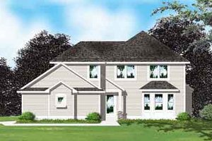 Traditional Exterior - Front Elevation Plan #49-273