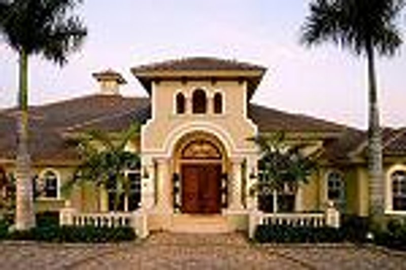 House Blueprint - Photo 7 for Mediterranean House Plan #27-203 - 5 bed, 5.5 bath