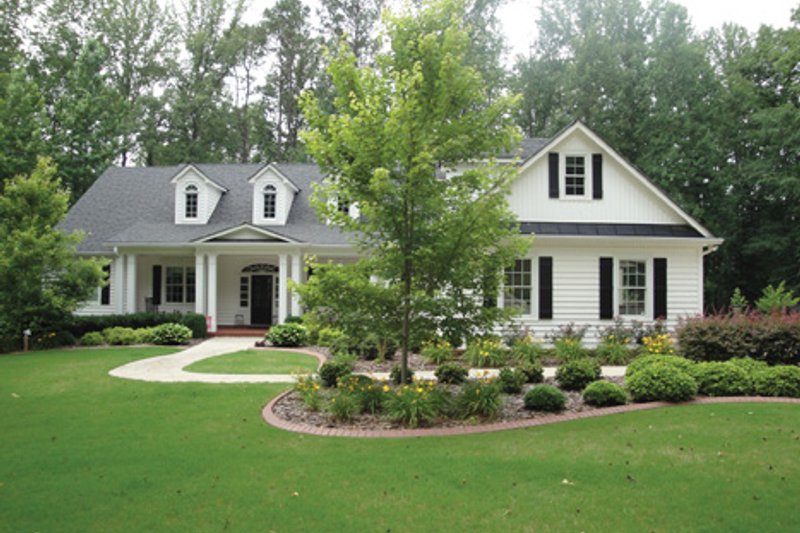 House Blueprint - Exterior - Front Elevation 5 for Colonial House Plan #927-815 - 4 bed, 3.5 bath