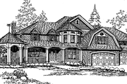 Craftsman Style House Plan - 4 Beds 3.5 Baths 4030 Sq/Ft Plan #132-238 