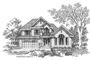 Traditional Style House Plan - 3 Beds 2.5 Baths 2015 Sq/Ft Plan #929-584 