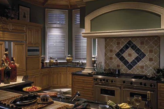 Interior - Kitchen for Mediterranean House Plan #930-412 - 5 bed, 7 bath