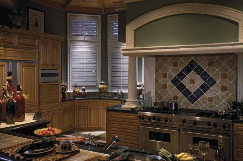 Home Plan - Interior - Kitchen for Mediterranean House Plan #930-412 - 5 bed, 7 bath