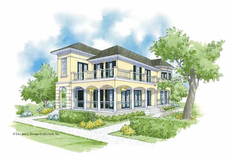 Home Plan - Southern Exterior - Front Elevation Plan #930-360