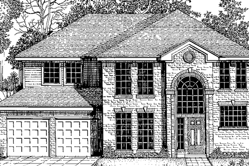 Dream House Plan - Traditional Exterior - Front Elevation Plan #974-31
