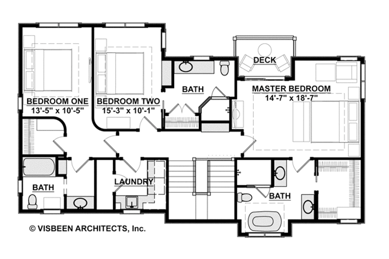 Home Plan - Floor Plan - Other Floor for Contemporary House Plan #928-270 - 3 bed, 4.5 bath