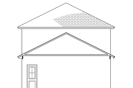 Exterior - Other Elevation 2 for Mediterranean House Plan #1058-81 - 6 bed, 4 bath