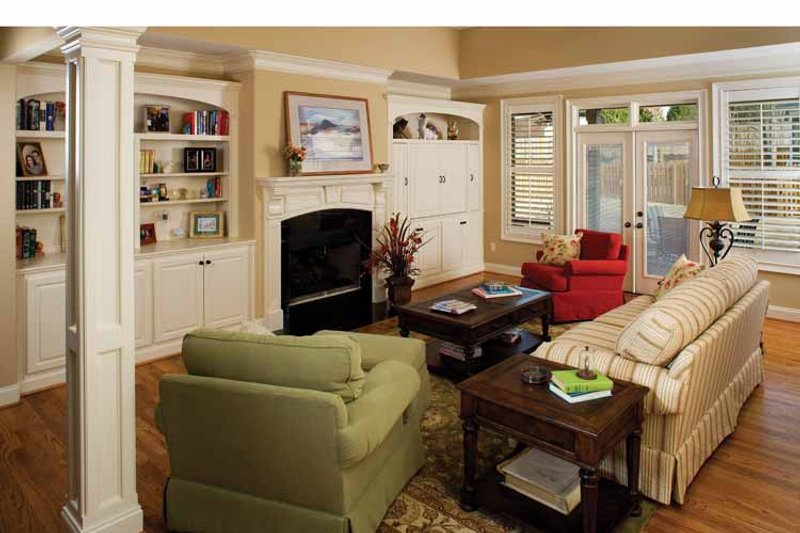 Dream House Plan - Interior - Family Room for Country House Plan #929-542 - 3 bed, 2 bath