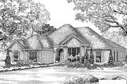 Ranch Style House Plan - 3 Beds 2.5 Baths 2422 Sq/Ft Plan #17-2744 