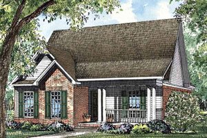 Exterior - Front Elevation 3 for Ranch House Plan #17-2979 - 3 bed, 2 bath