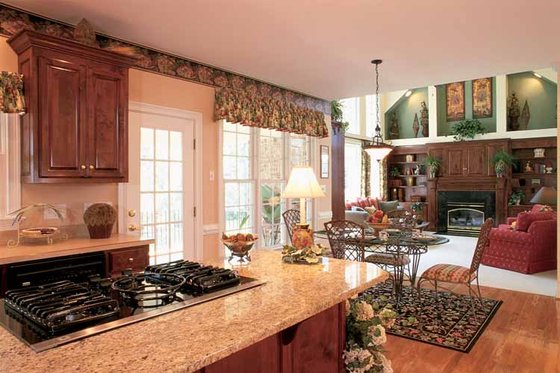 Interior - Kitchen for Mediterranean House Plan #927-152 - 5 bed, 4.5 bath