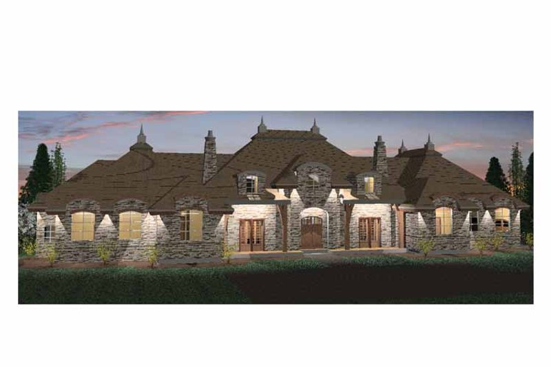 Dream House Plan - Exterior - Front Elevation 3 for Country House Plan #937-26 - 4 bed, 4 bath