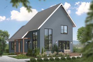 Exterior - Front Elevation 3 for Cottage House Plan #23-2736 - 3 bed, 2.5 bath