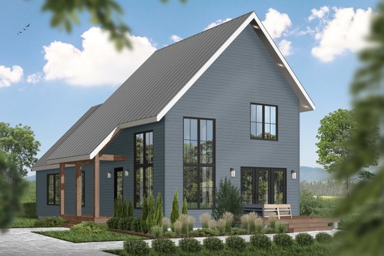 Exterior - Front Elevation 3 for Cottage House Plan #23-2736 - 3 bed, 2.5 bath