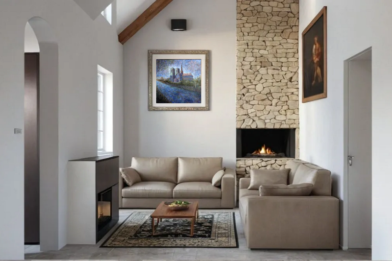 Dream House Plan - Interior - Family Room for European House Plan #542-5 - 2 bed, 1 bath