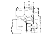 Craftsman Style House Plan - 4 Beds 3.5 Baths 4084 Sq/Ft Plan #132-240 