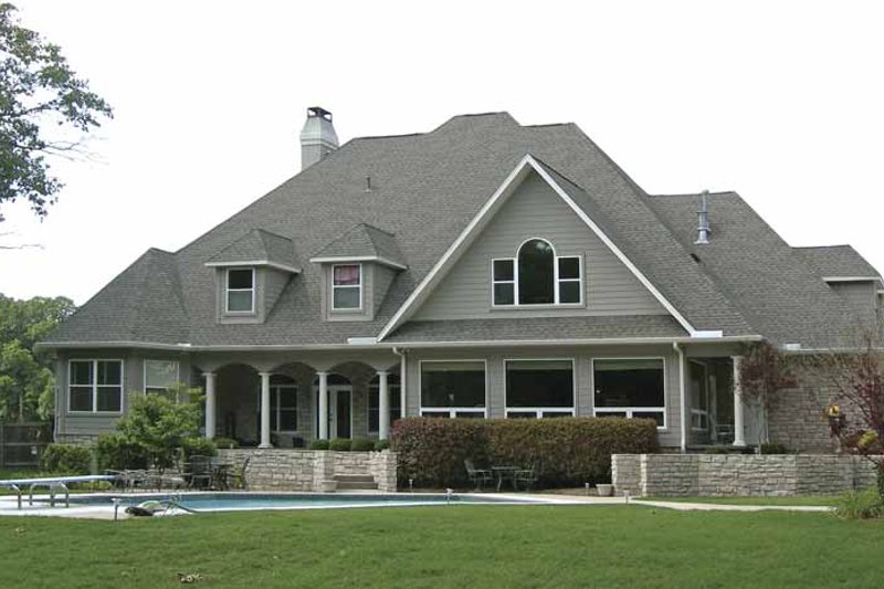 Architectural House Design - Exterior - Rear Elevation for Country House Plan #11-275 - 5 bed, 3.5 bath