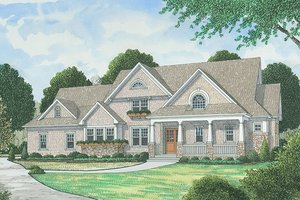 Traditional Exterior - Front Elevation Plan #413-886