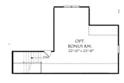 Traditional Style House Plan - 4 Beds 2.5 Baths 2044 Sq/Ft Plan #927-523 