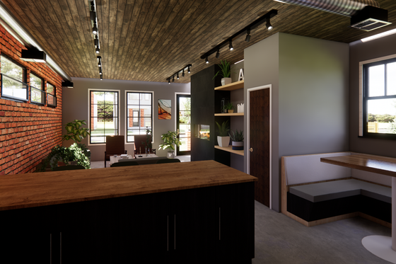 Interior - Dining Room for Craftsman House Plan #1098-5 - 3 bed, 2 bath