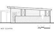 Modern Style House Plan - 1 Beds 1 Baths 860 Sq/Ft Plan #517-1 