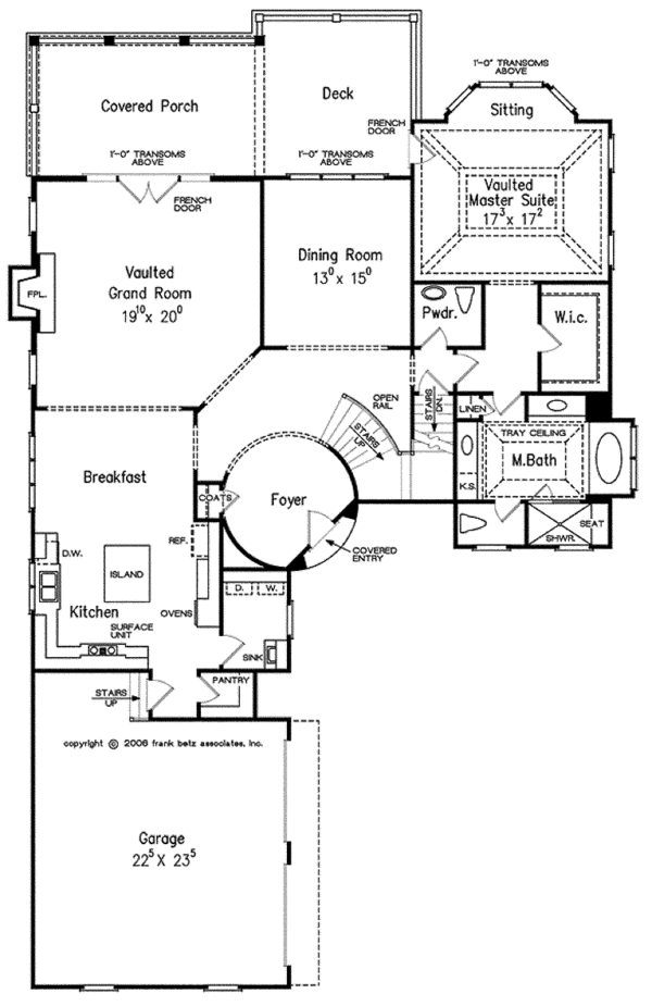 Home Plan - Country Floor Plan - Main Floor Plan #927-439
