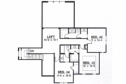 European Style House Plan - 4 Beds 3 Baths 3116 Sq/Ft Plan #67-262 